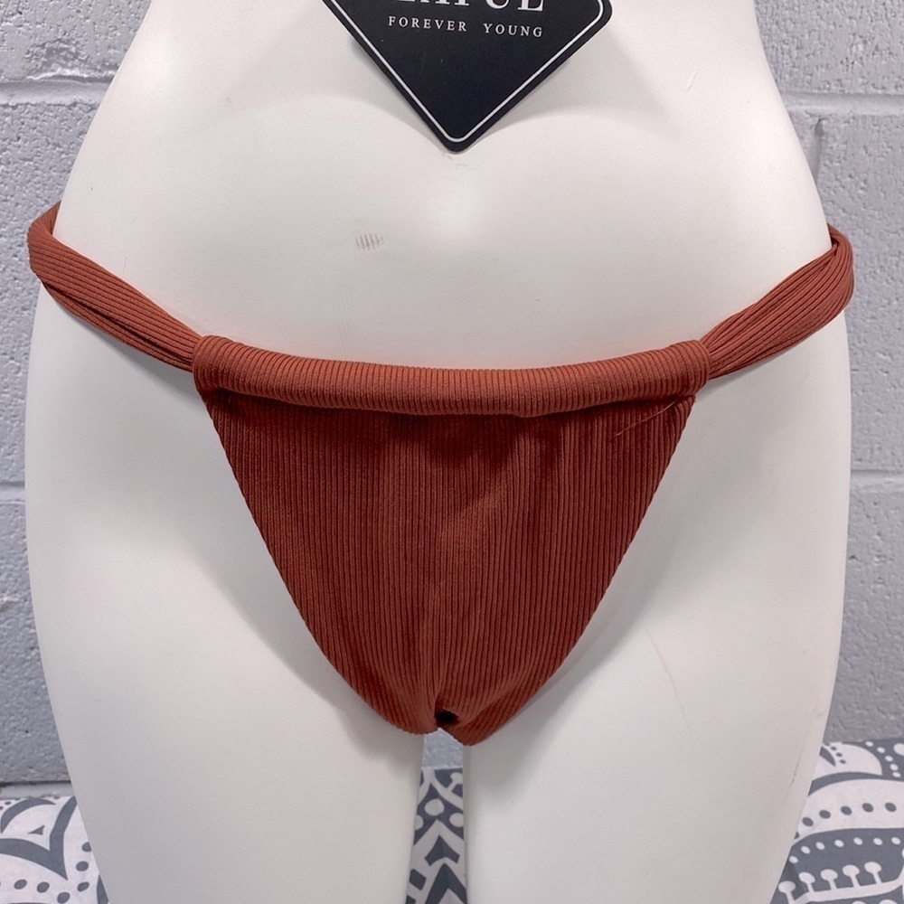NWT Zaful rust brown 2 Pc bikini - Picture 4 of 12